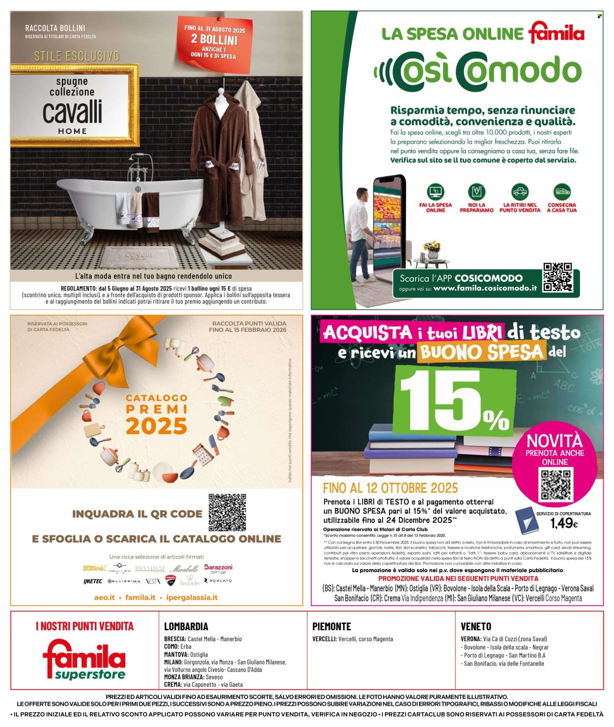 Volantino Famila - 11/8/2025 - 20/8/2025. Pagina 24