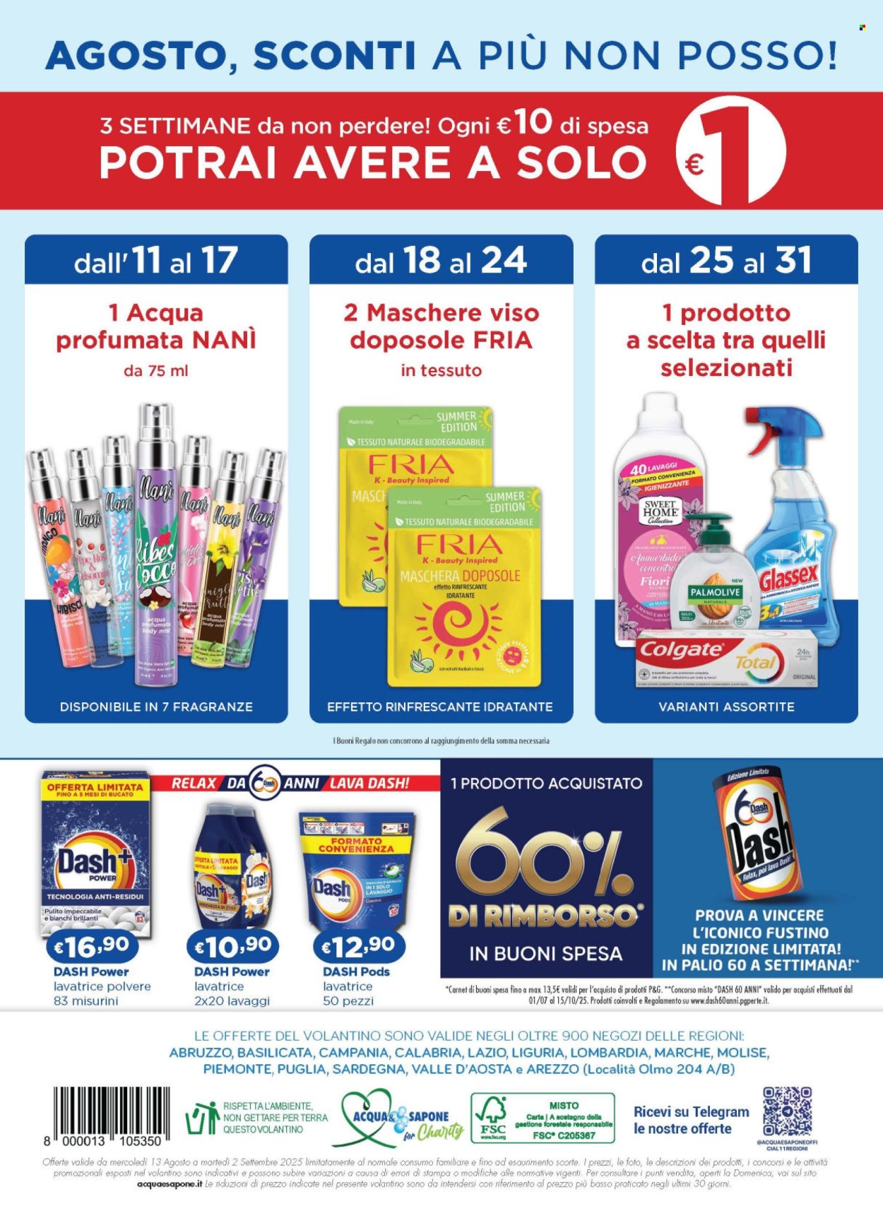 Volantino Acqua & Sapone - 13/8/2025 - 2/9/2025. Pagina 16