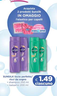 SUNSILK liscio perfetto/ricci da sogno