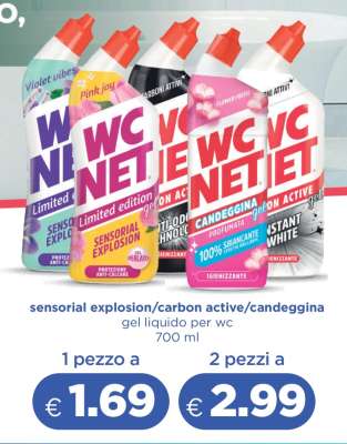 WC NET gel liquido per wc