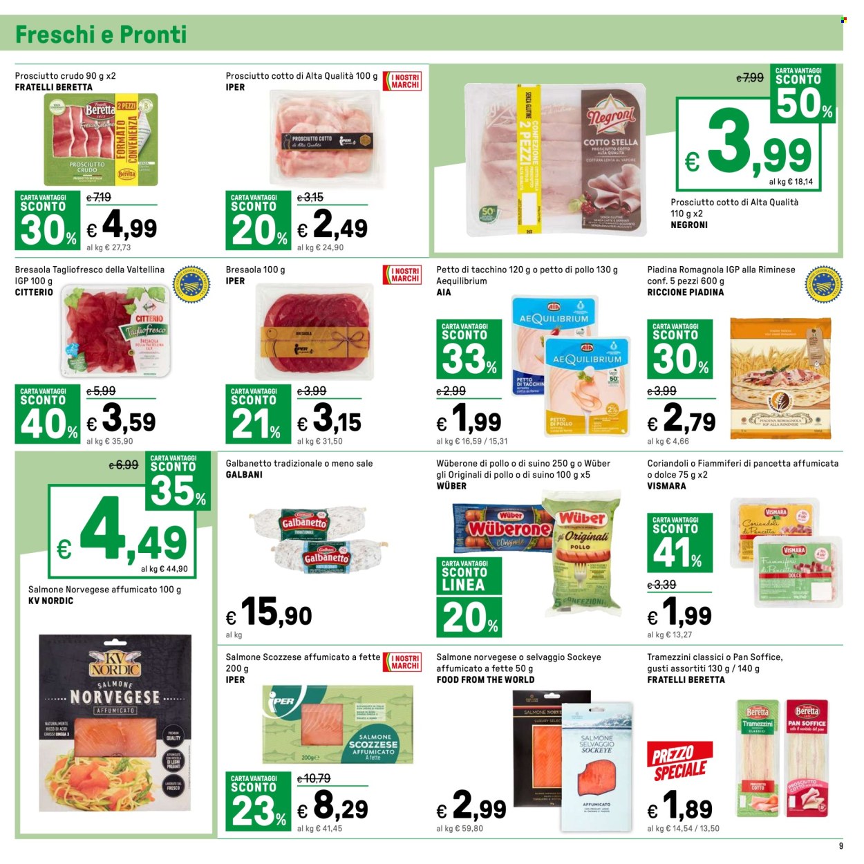 Volantino Iper, La grande i - 11/8/2025 - 24/8/2025. Pagina 9