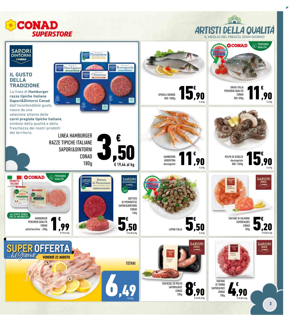 Volantino Conad Superstore - 13/8/2025 - 24/8/2025. Pagina 3