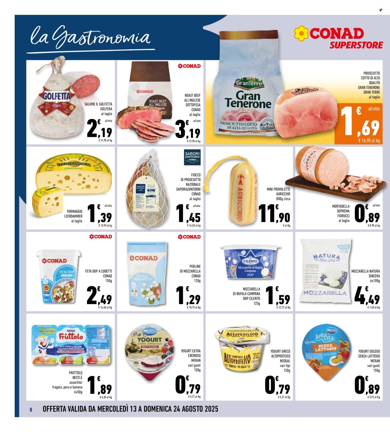 Volantino Conad Superstore - 13/8/2025 - 24/8/2025. Pagina 8