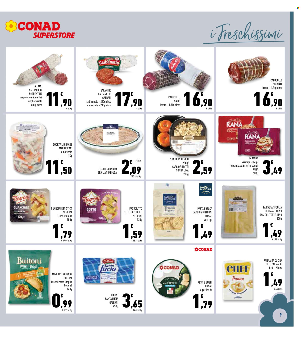 Volantino Conad Superstore - 13/8/2025 - 24/8/2025. Pagina 9