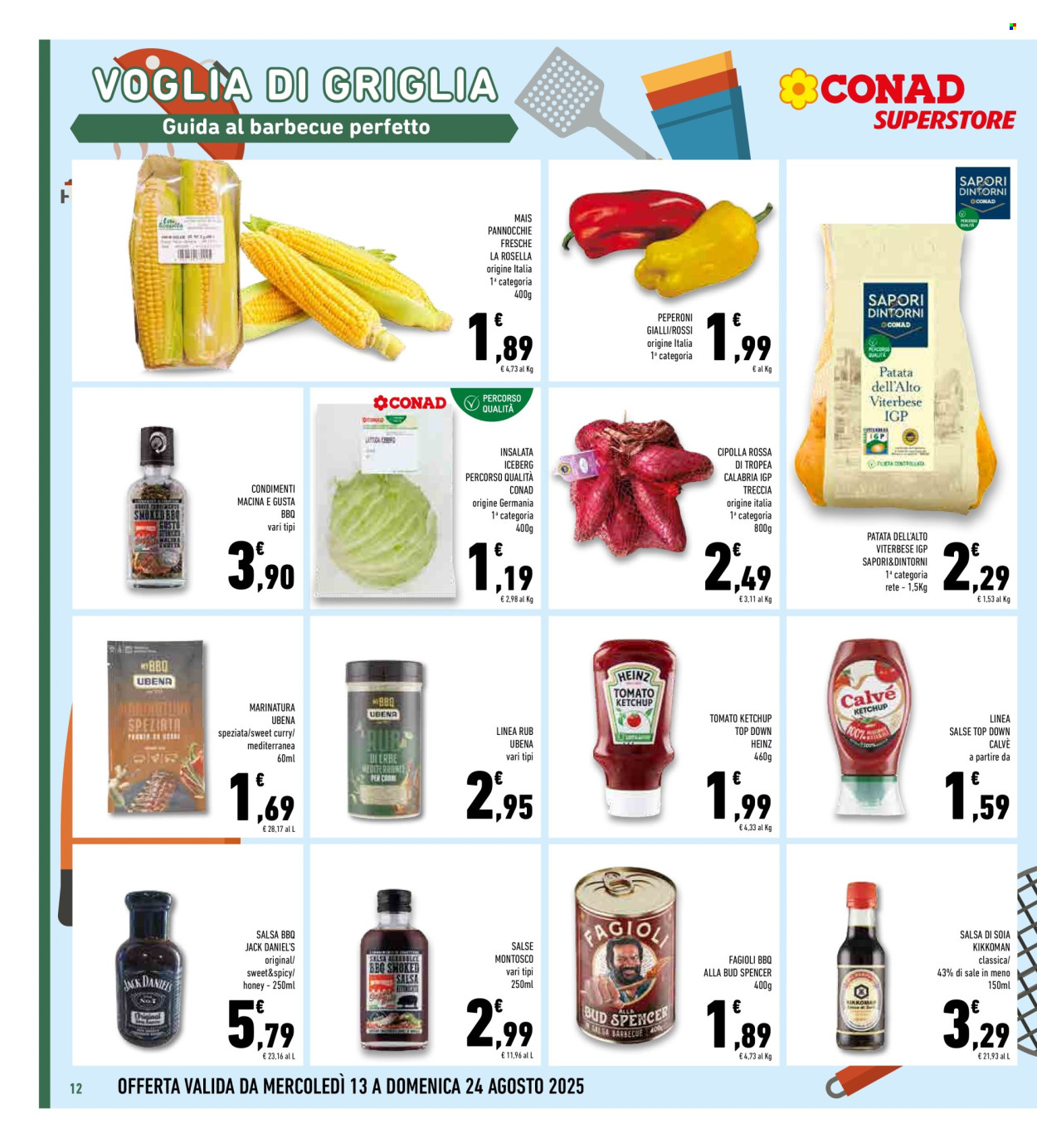 Volantino Conad Superstore - 13/8/2025 - 24/8/2025. Pagina 12
