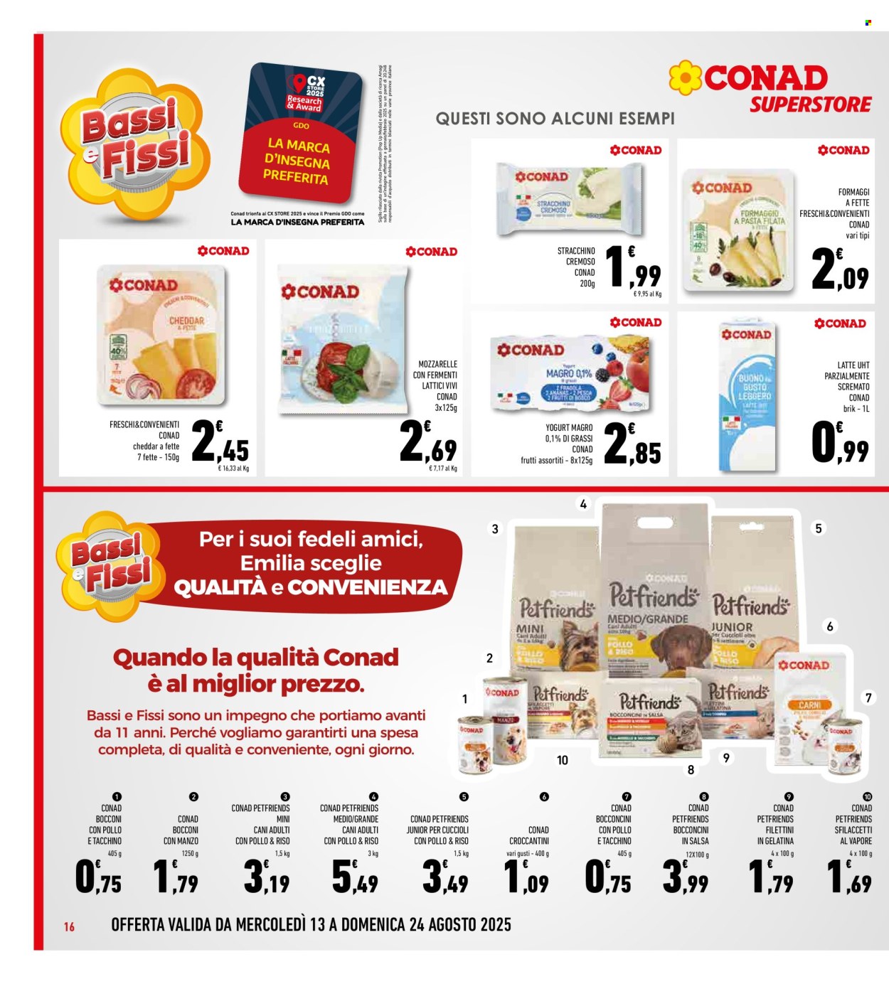 Volantino Conad Superstore - 13/8/2025 - 24/8/2025. Pagina 16