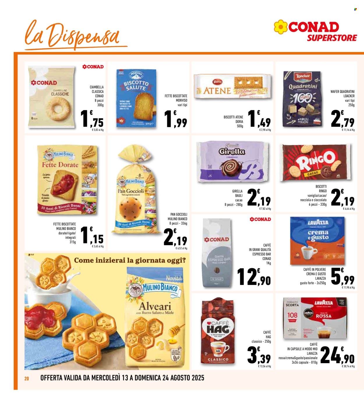 Volantino Conad Superstore - 13/8/2025 - 24/8/2025. Pagina 20