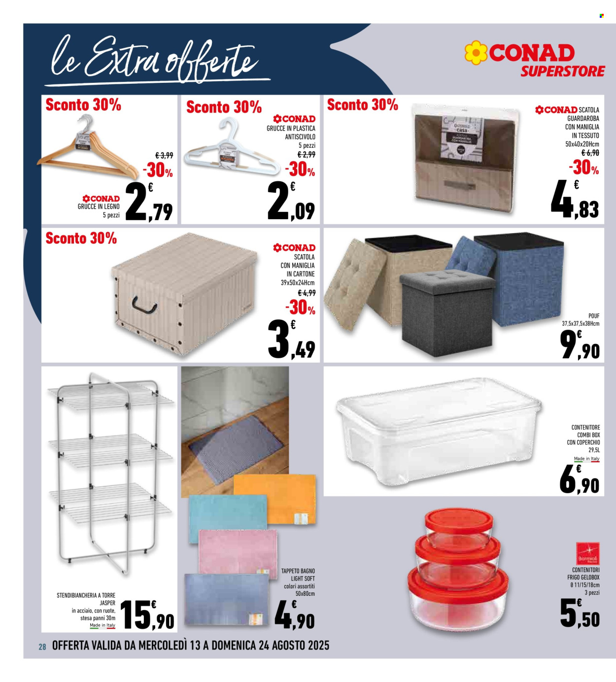 Volantino Conad Superstore - 13/8/2025 - 24/8/2025. Pagina 28