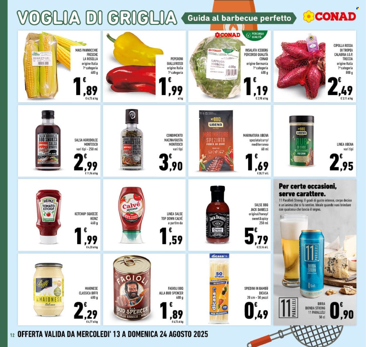 Volantino Conad - 13/8/2025 - 24/8/2025. Pagina 12