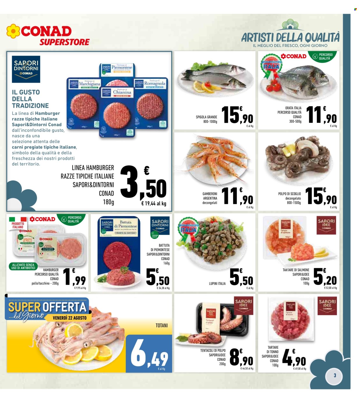 Volantino Conad Superstore - 13/8/2025 - 24/8/2025. Pagina 3