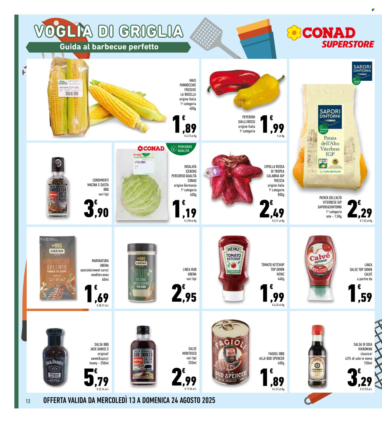 Volantino Conad Superstore - 13/8/2025 - 24/8/2025. Pagina 12