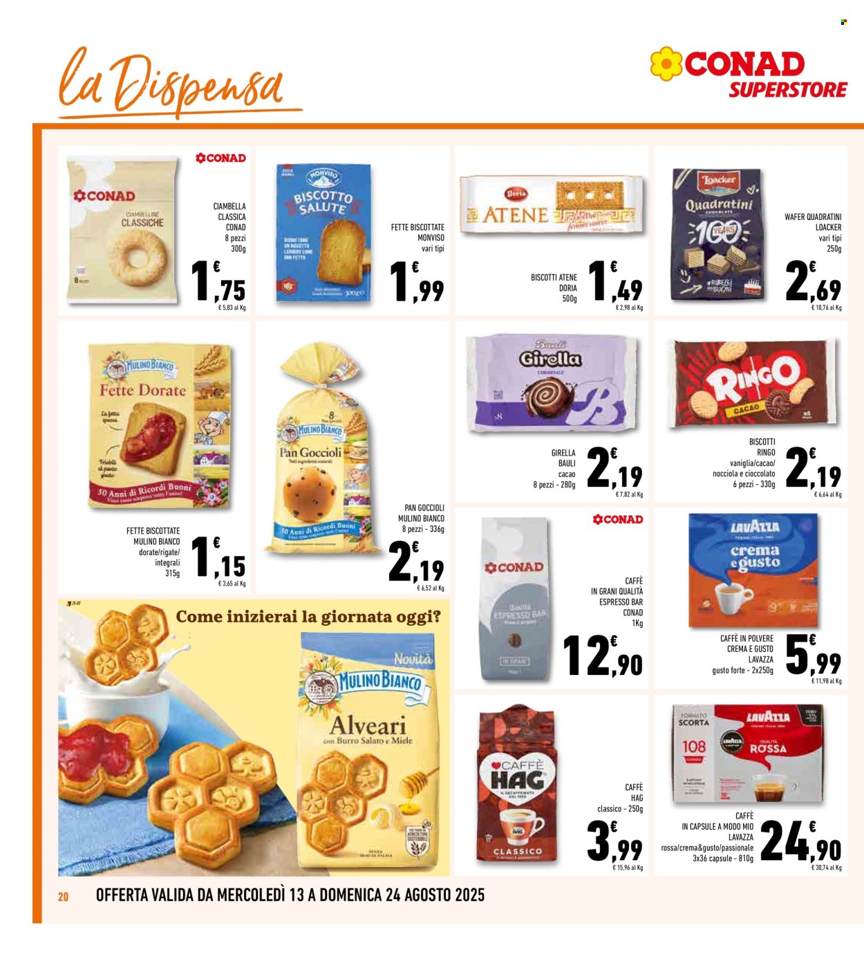 Volantino Conad Superstore - 13/8/2025 - 24/8/2025. Pagina 20