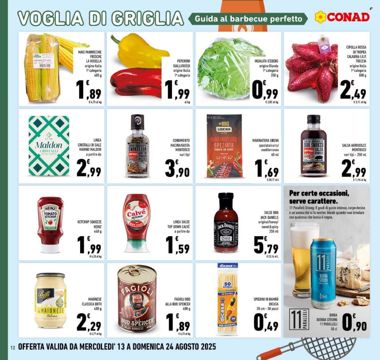 Volantino Conad - 13/8/2025 - 24/8/2025. Pagina 12