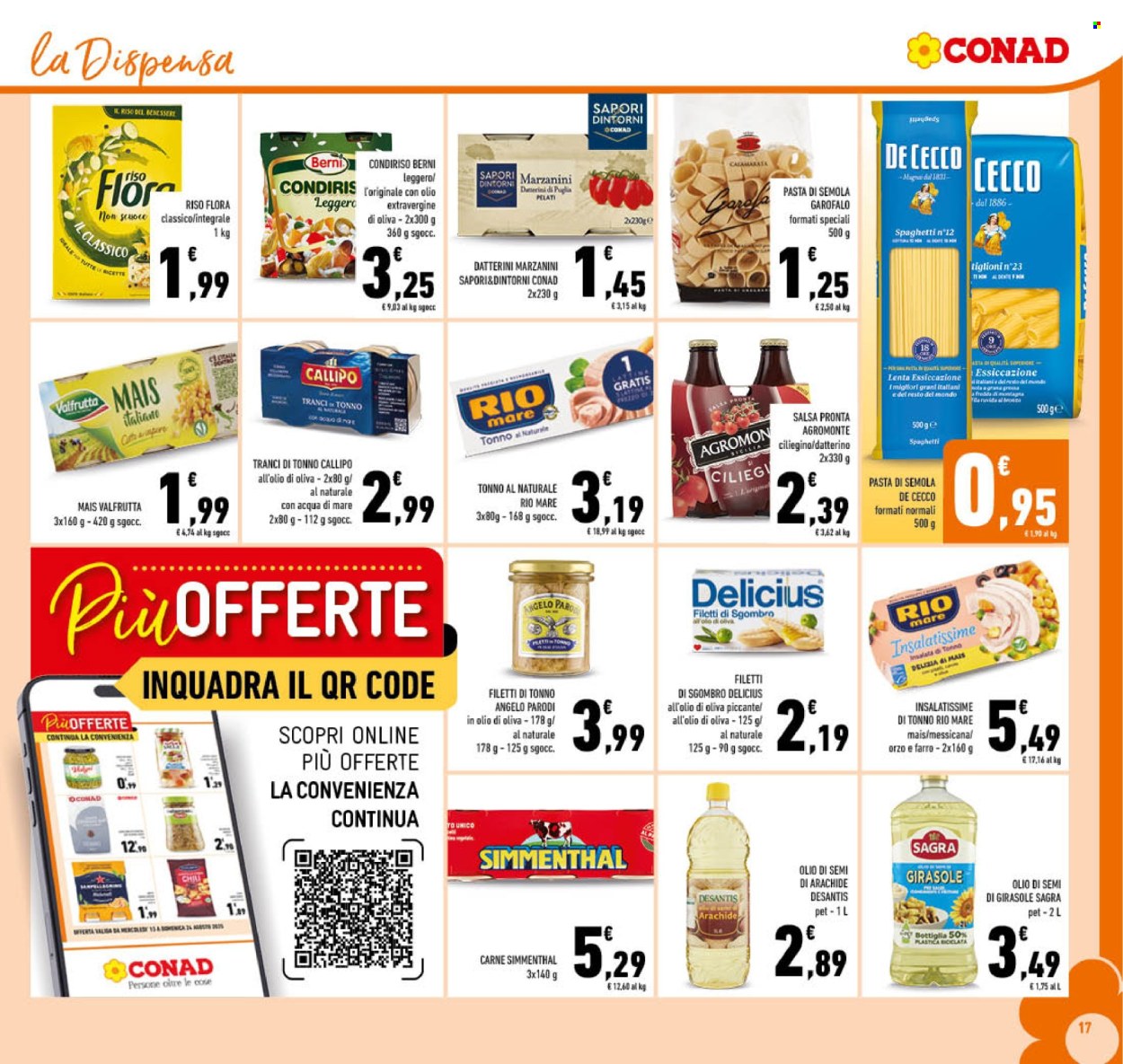 Volantino Conad - 13/8/2025 - 24/8/2025. Pagina 17