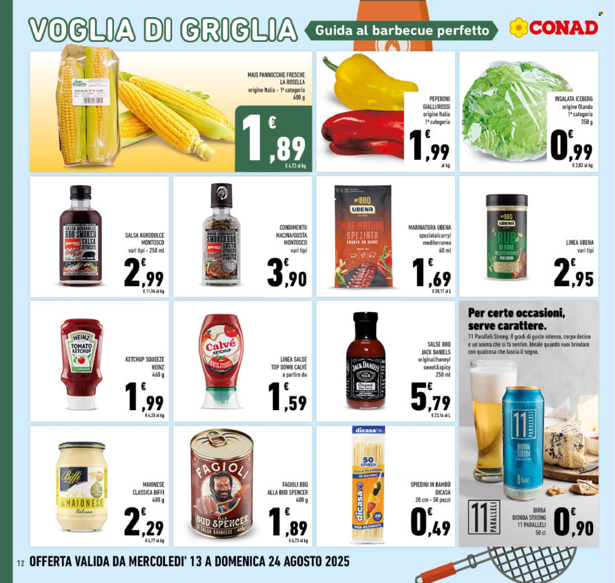 Volantino Conad - 13/8/2025 - 24/8/2025. Pagina 12