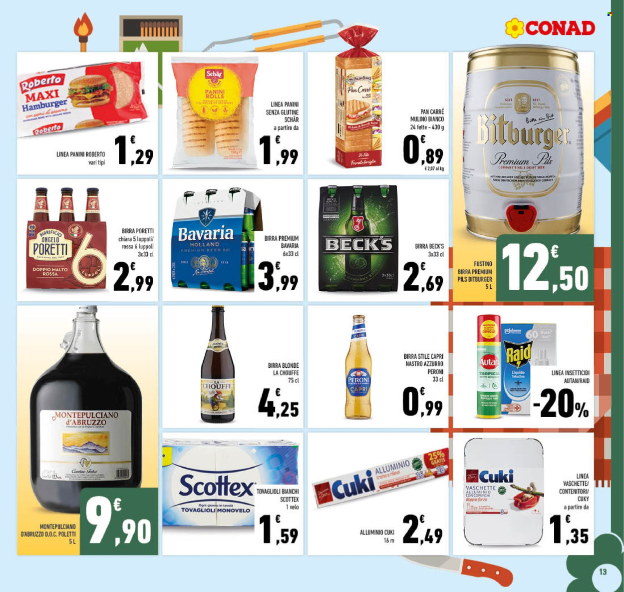 Volantino Conad - 13/8/2025 - 24/8/2025. Pagina 13