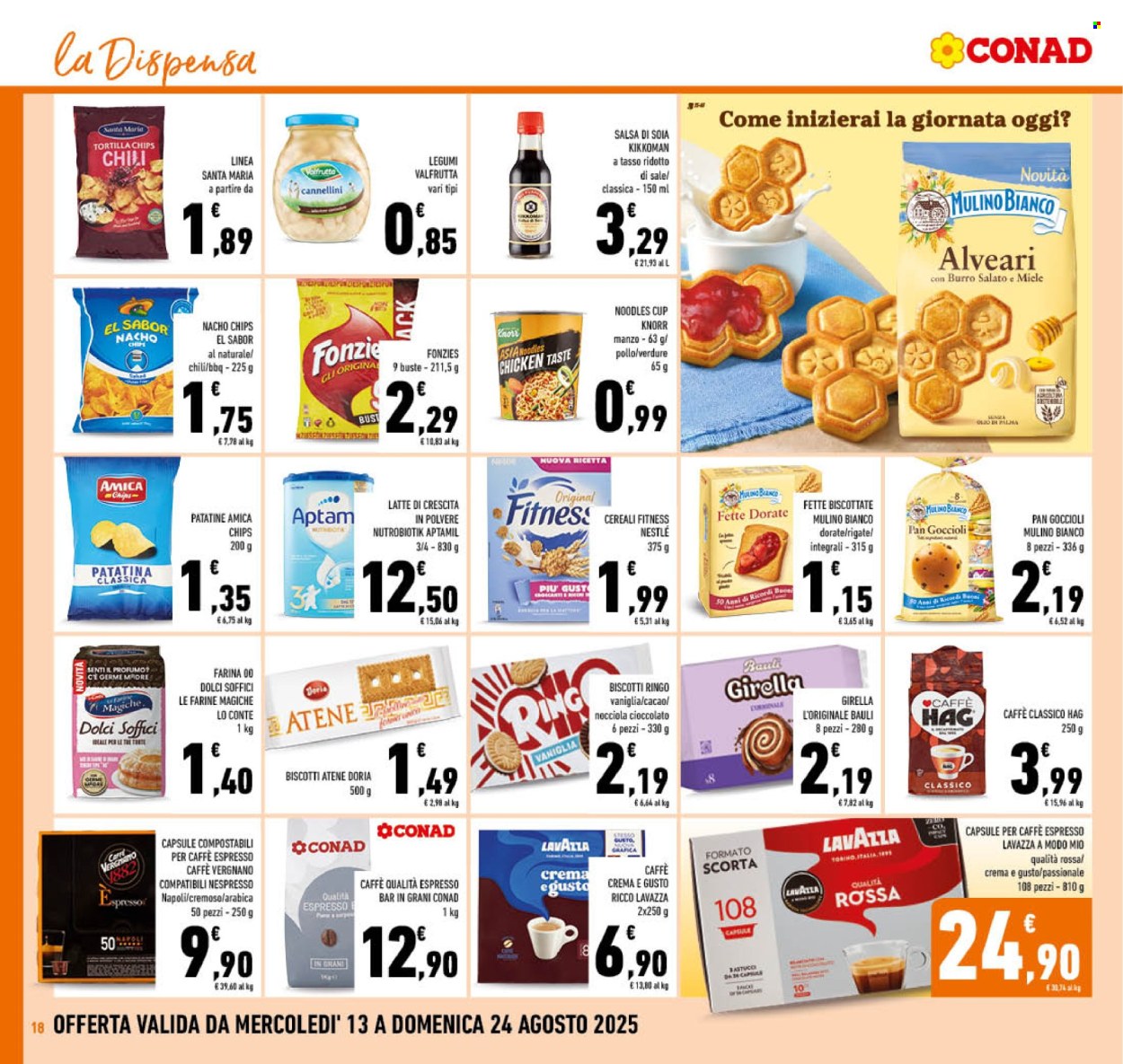 Volantino Conad - 13/8/2025 - 24/8/2025. Pagina 18