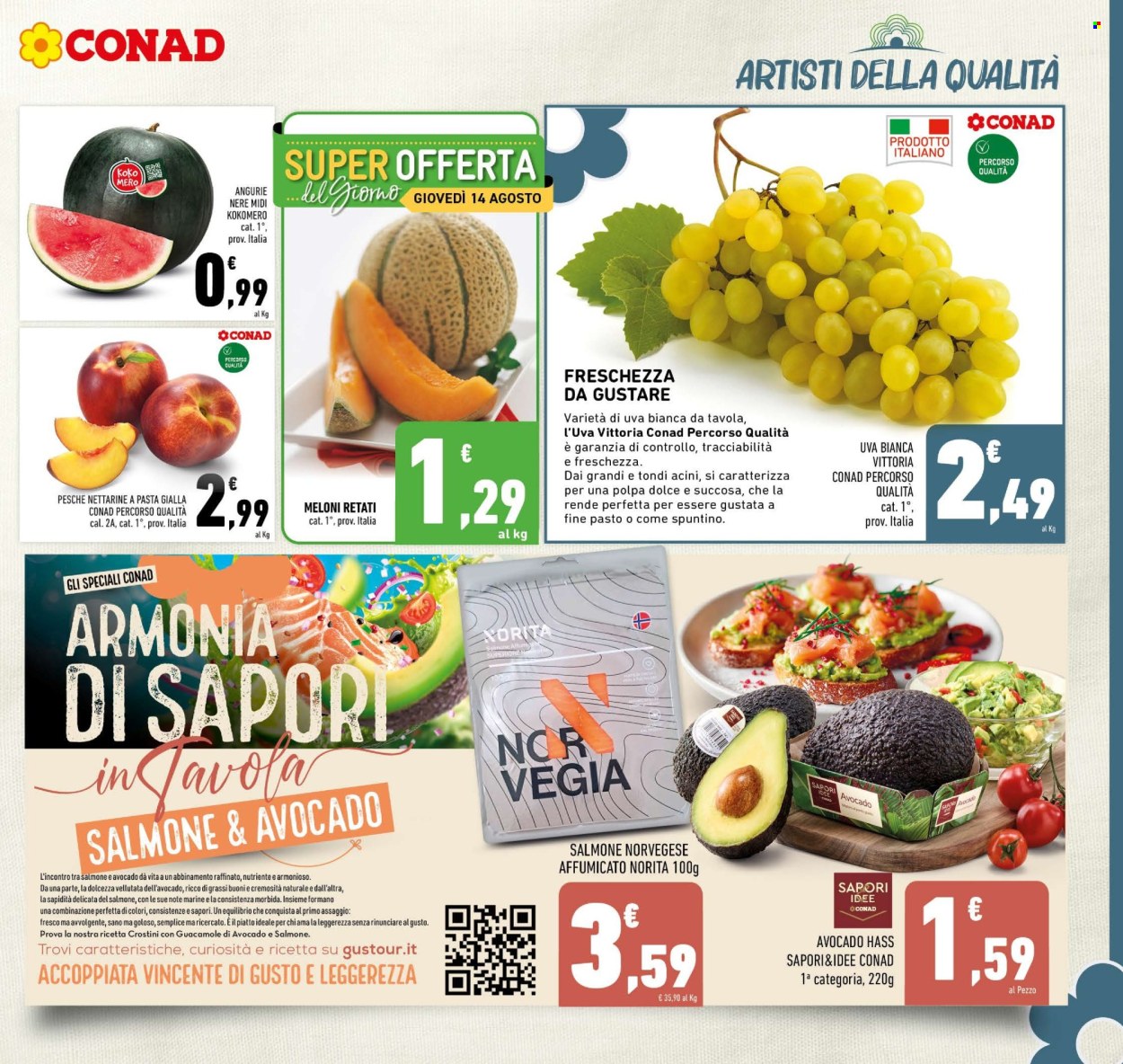 Volantino Conad - 13/8/2025 - 24/8/2025. Pagina 3