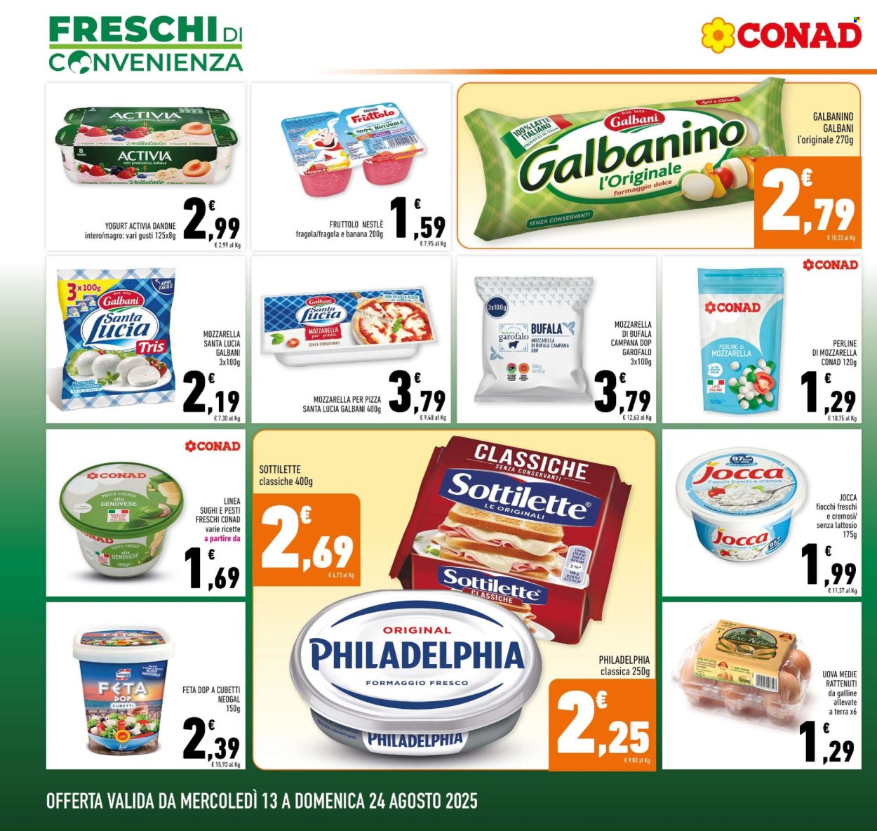 Volantino Conad - 13/8/2025 - 24/8/2025. Pagina 6