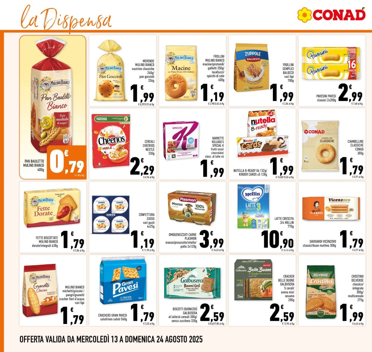 Volantino Conad - 13/8/2025 - 24/8/2025. Pagina 14