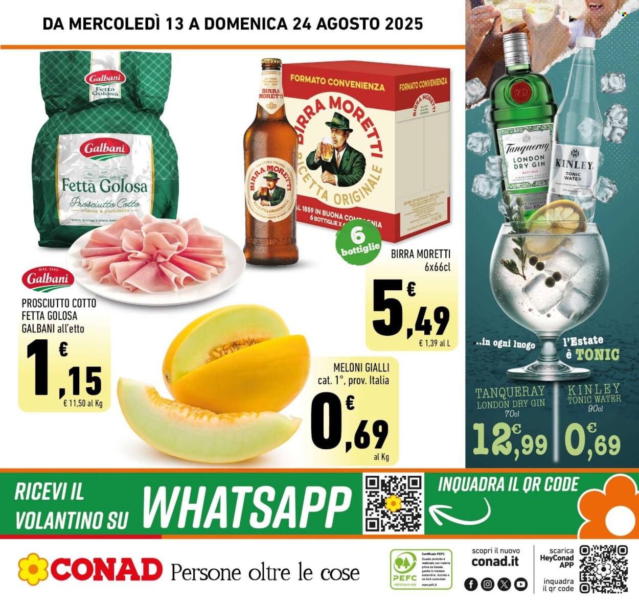 Volantino Conad - 13/8/2025 - 24/8/2025. Pagina 24