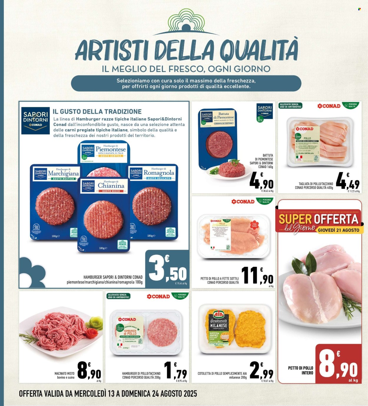 Volantino Conad Superstore - 13/8/2025 - 24/8/2025. Pagina 2