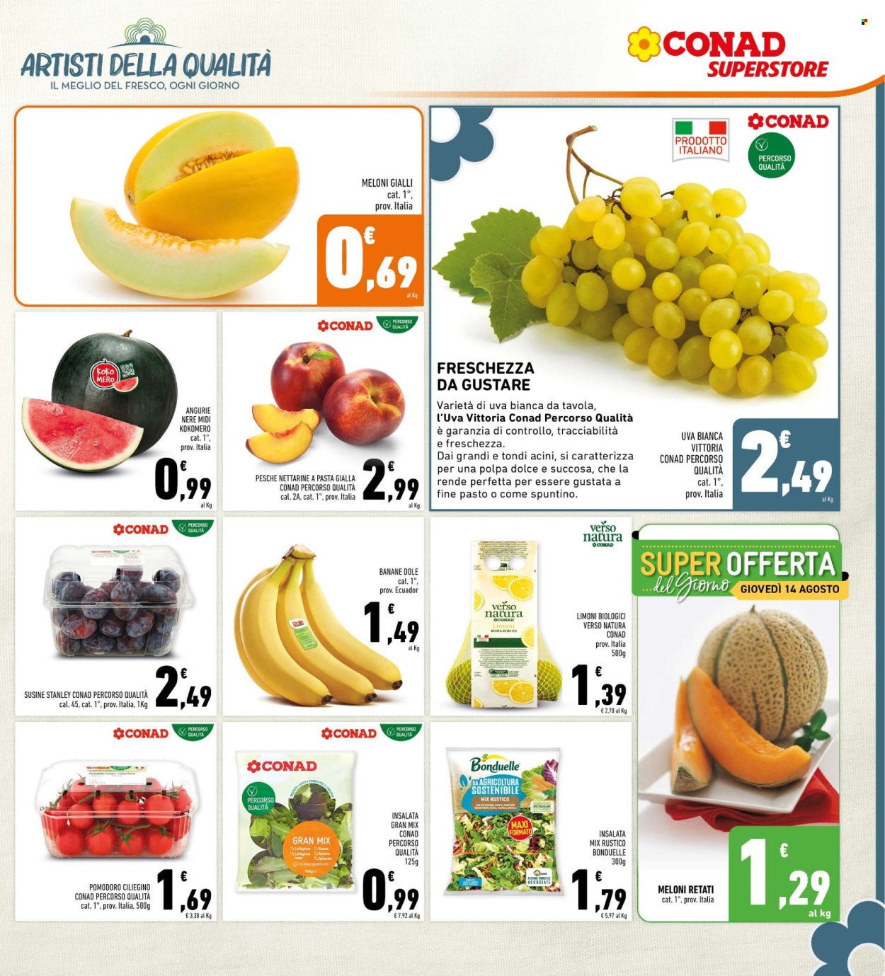 Volantino Conad Superstore - 13/8/2025 - 24/8/2025. Pagina 3