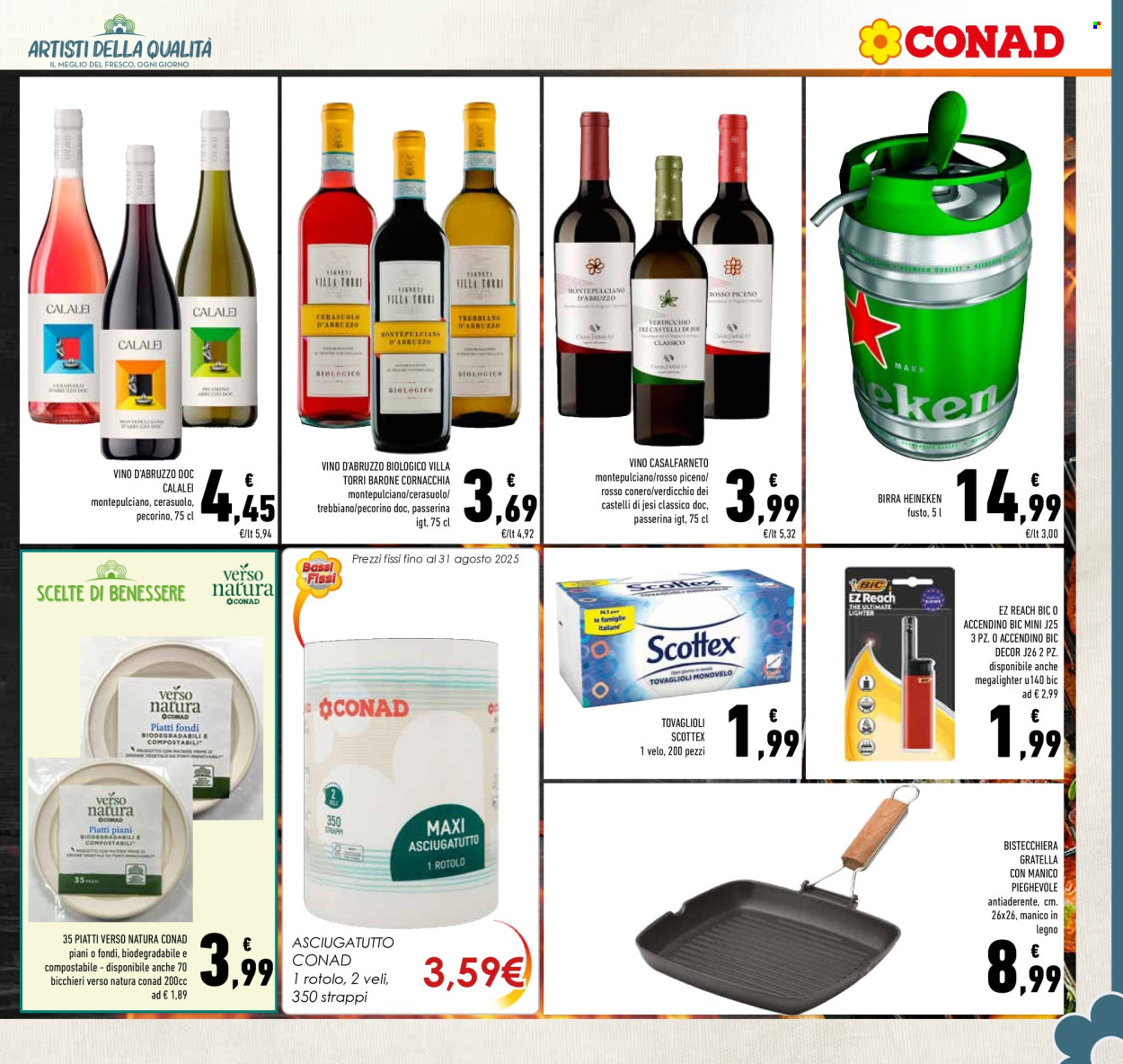 Volantino Conad - 13/8/2025 - 26/8/2025. Pagina 7