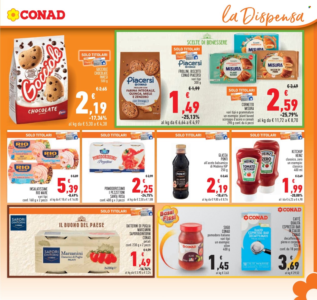 Volantino Conad - 14/8/2025 - 27/8/2025. Pagina 11