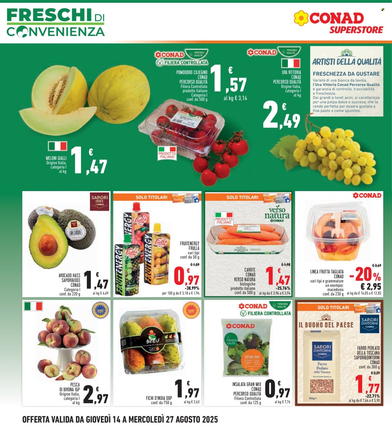 Volantino Conad Superstore - 14/8/2025 - 27/8/2025. Pagina 2