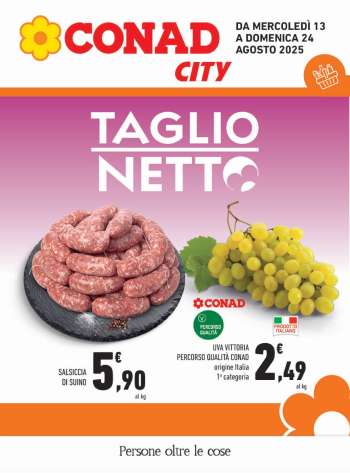 Volantino Conad - 13/8/2025 - 24/8/2025.