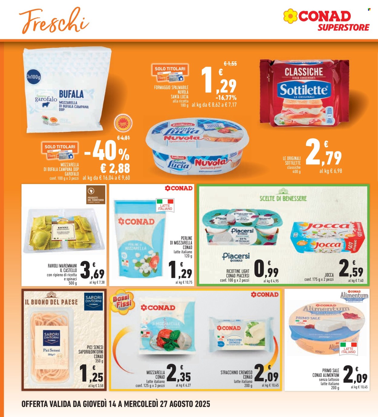 Volantino Conad Superstore - 14/8/2025 - 27/8/2025. Pagina 6
