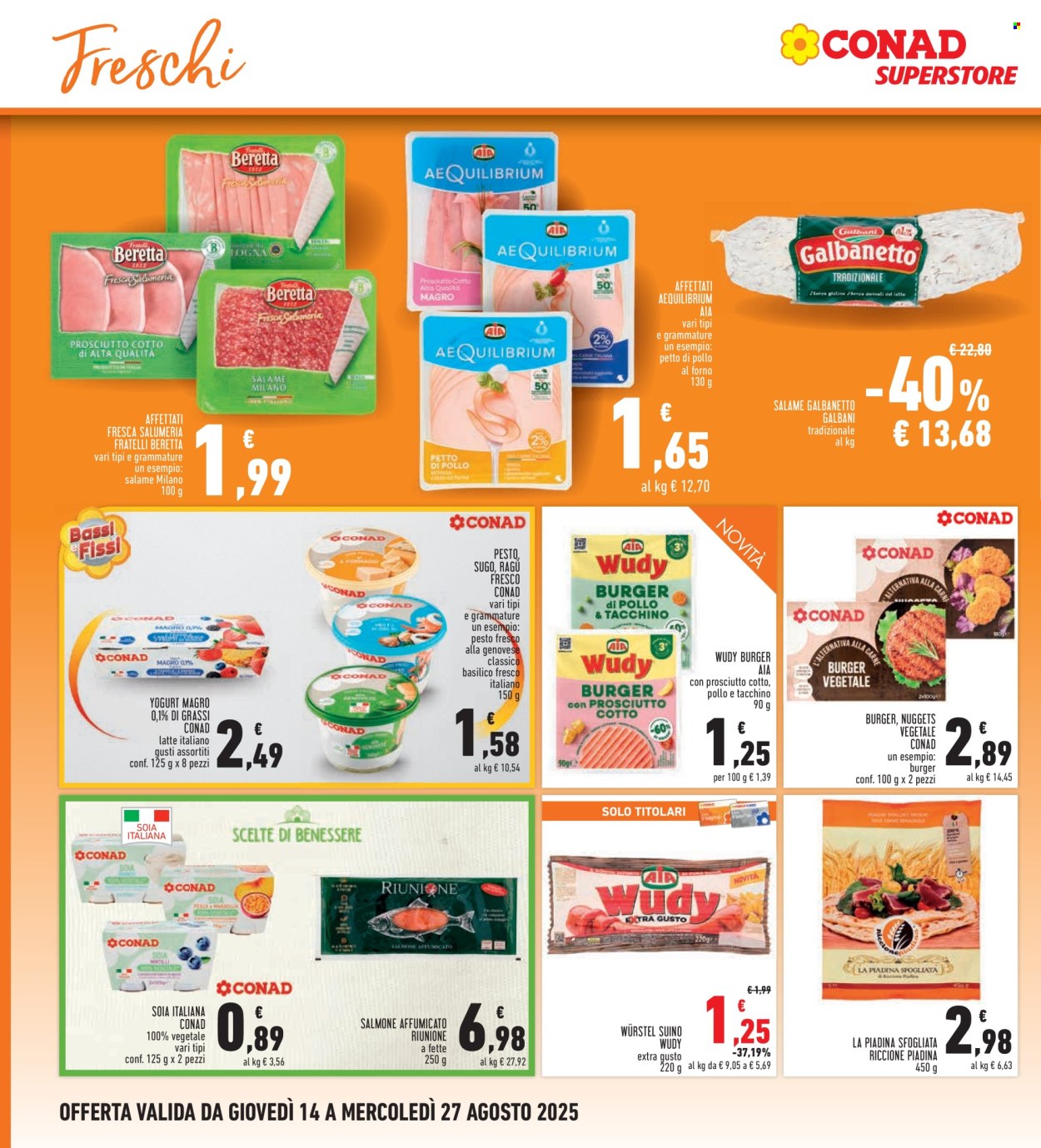 Volantino Conad Superstore - 14/8/2025 - 27/8/2025. Pagina 8
