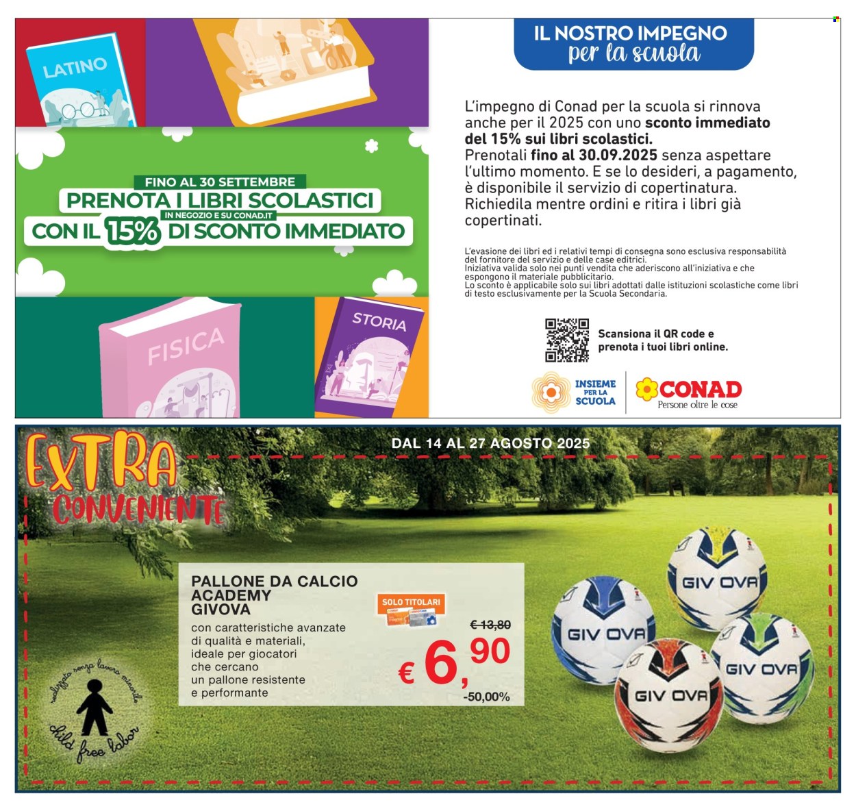 Volantino Conad - 14/8/2025 - 27/8/2025. Pagina 21