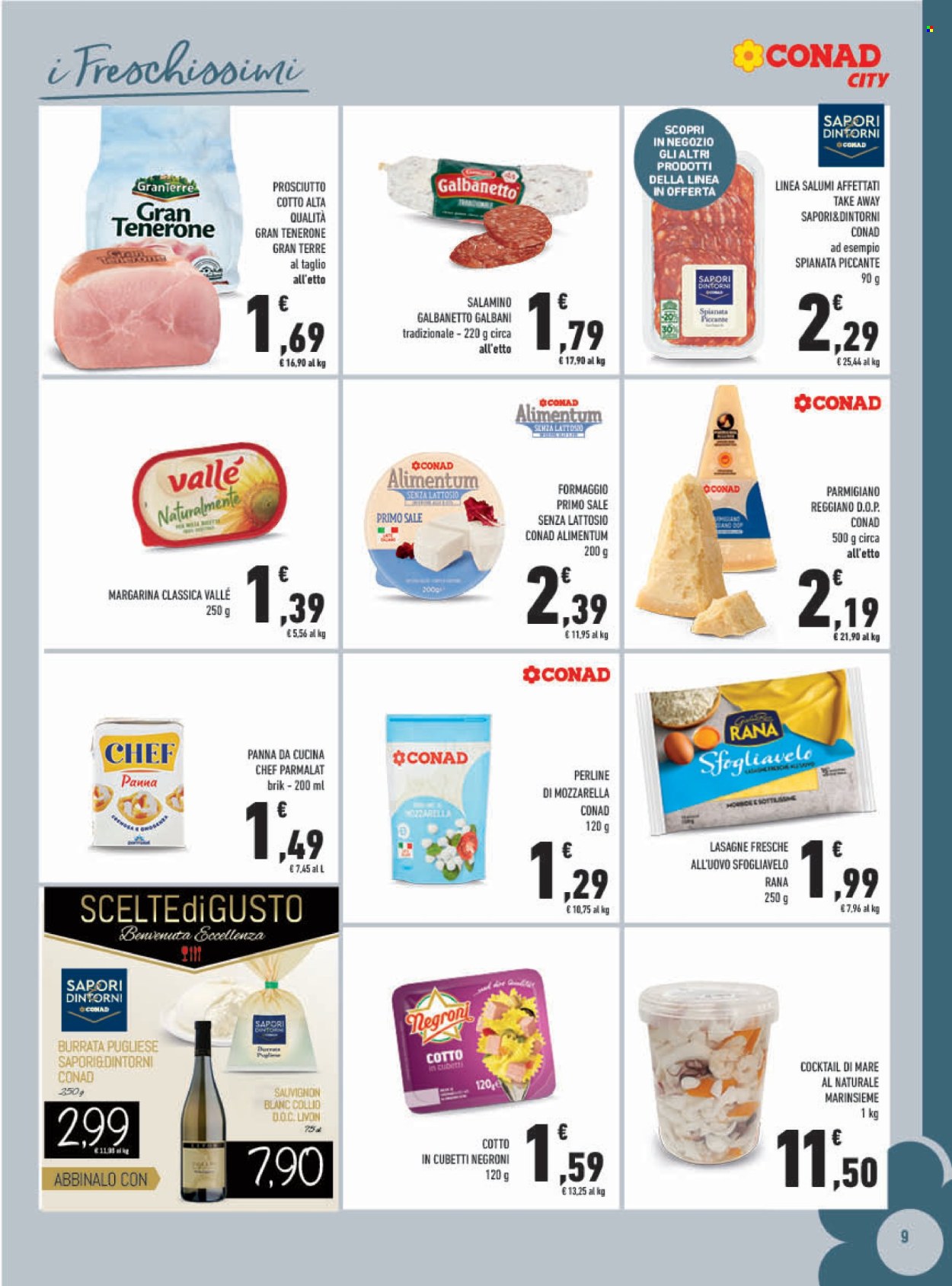Volantino Conad - 13/8/2025 - 24/8/2025. Pagina 9