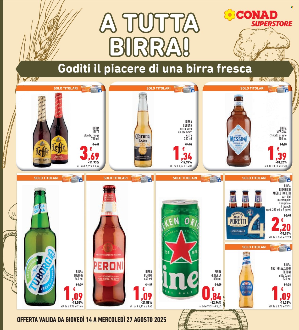 Volantino Conad Superstore - 14/8/2025 - 27/8/2025. Pagina 16