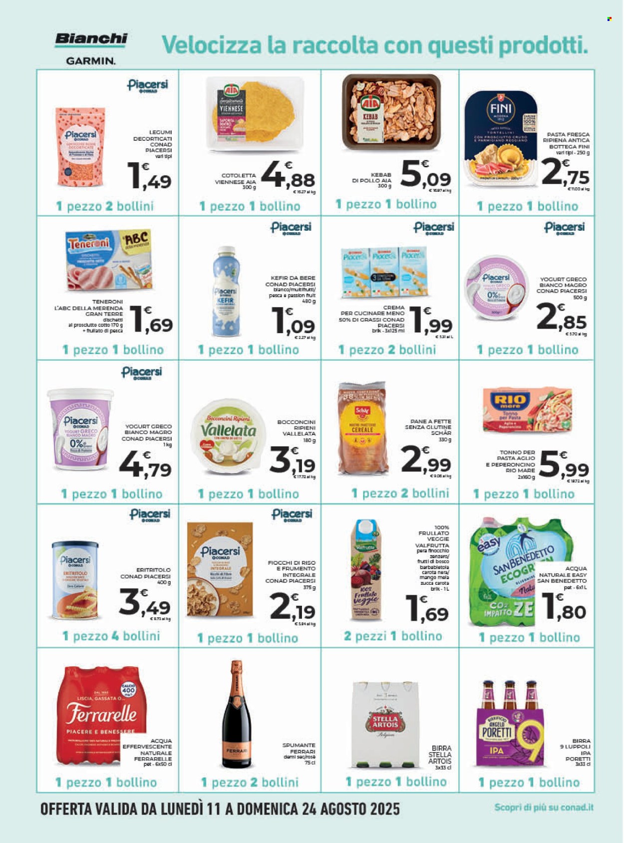 Volantino Conad - 13/8/2025 - 24/8/2025. Pagina 14