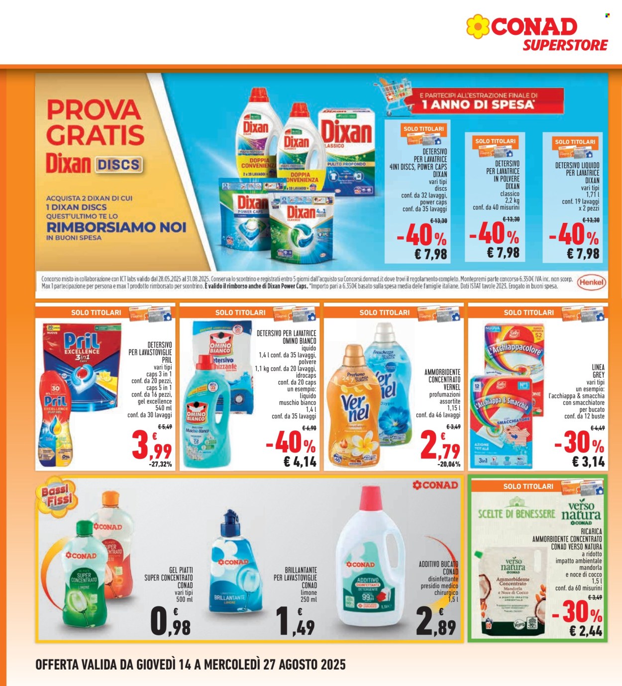 Volantino Conad Superstore - 14/8/2025 - 27/8/2025. Pagina 24