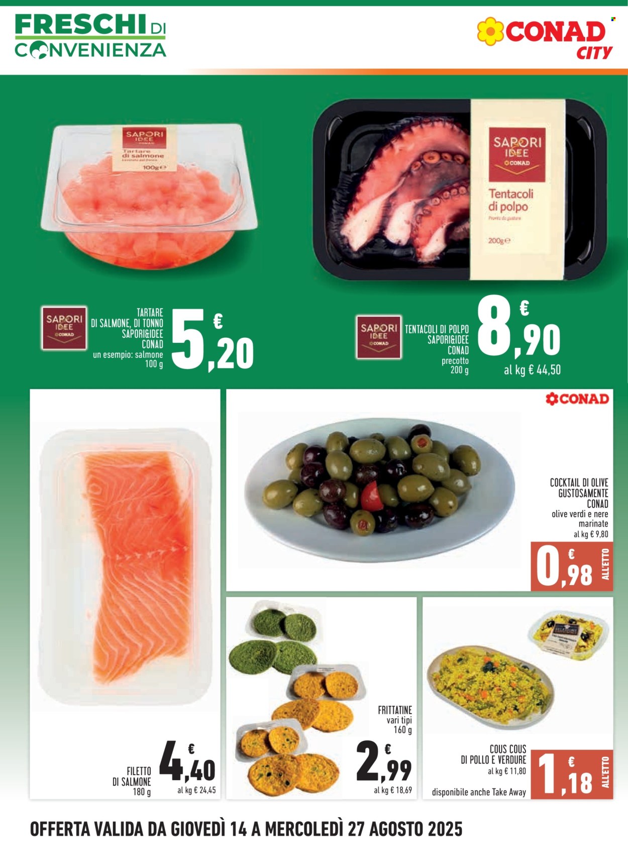 Volantino Conad - 14/8/2025 - 27/8/2025. Pagina 4