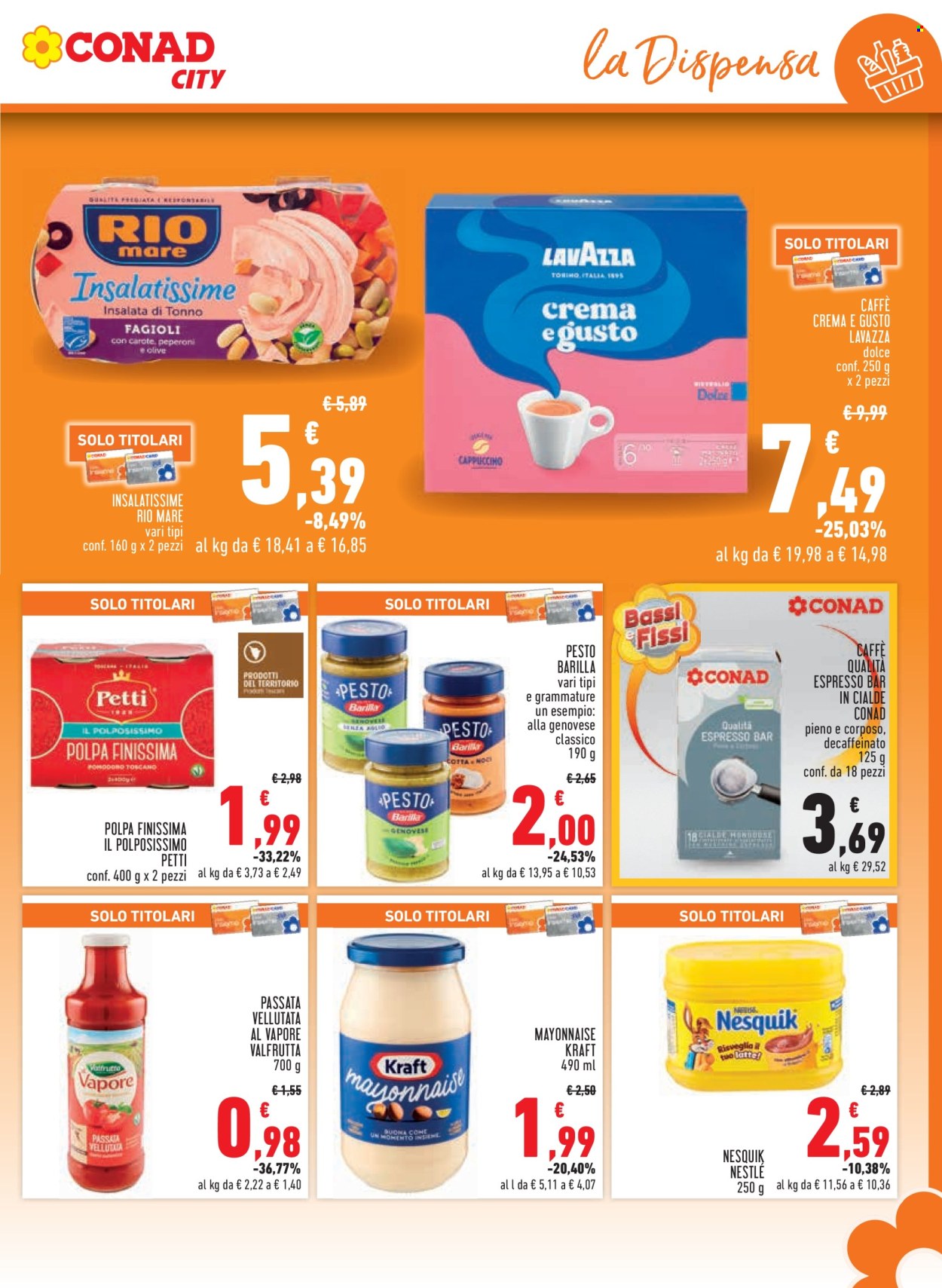 Volantino Conad - 14/8/2025 - 27/8/2025. Pagina 9