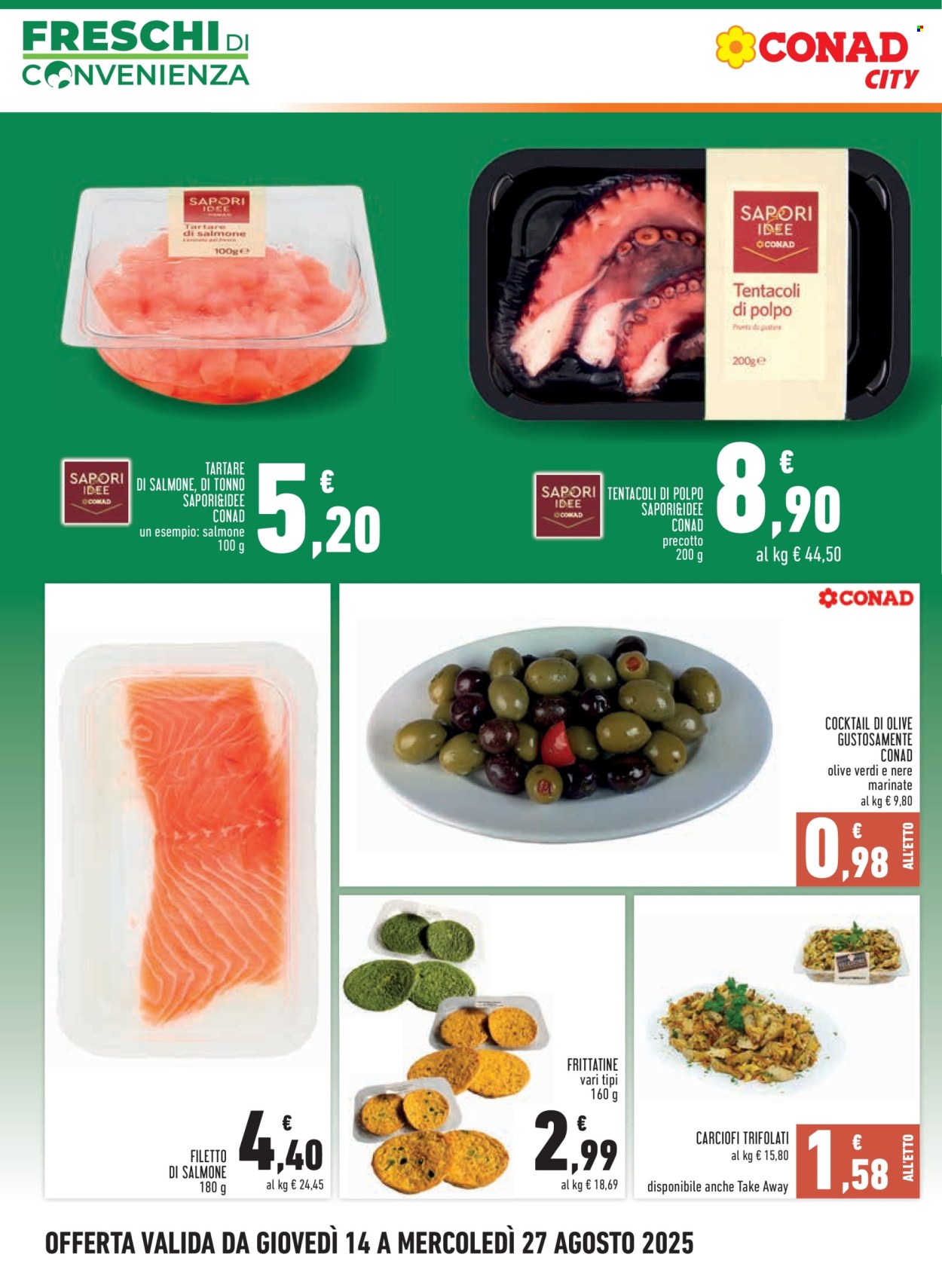 Volantino Conad - 14/8/2025 - 27/8/2025. Pagina 4
