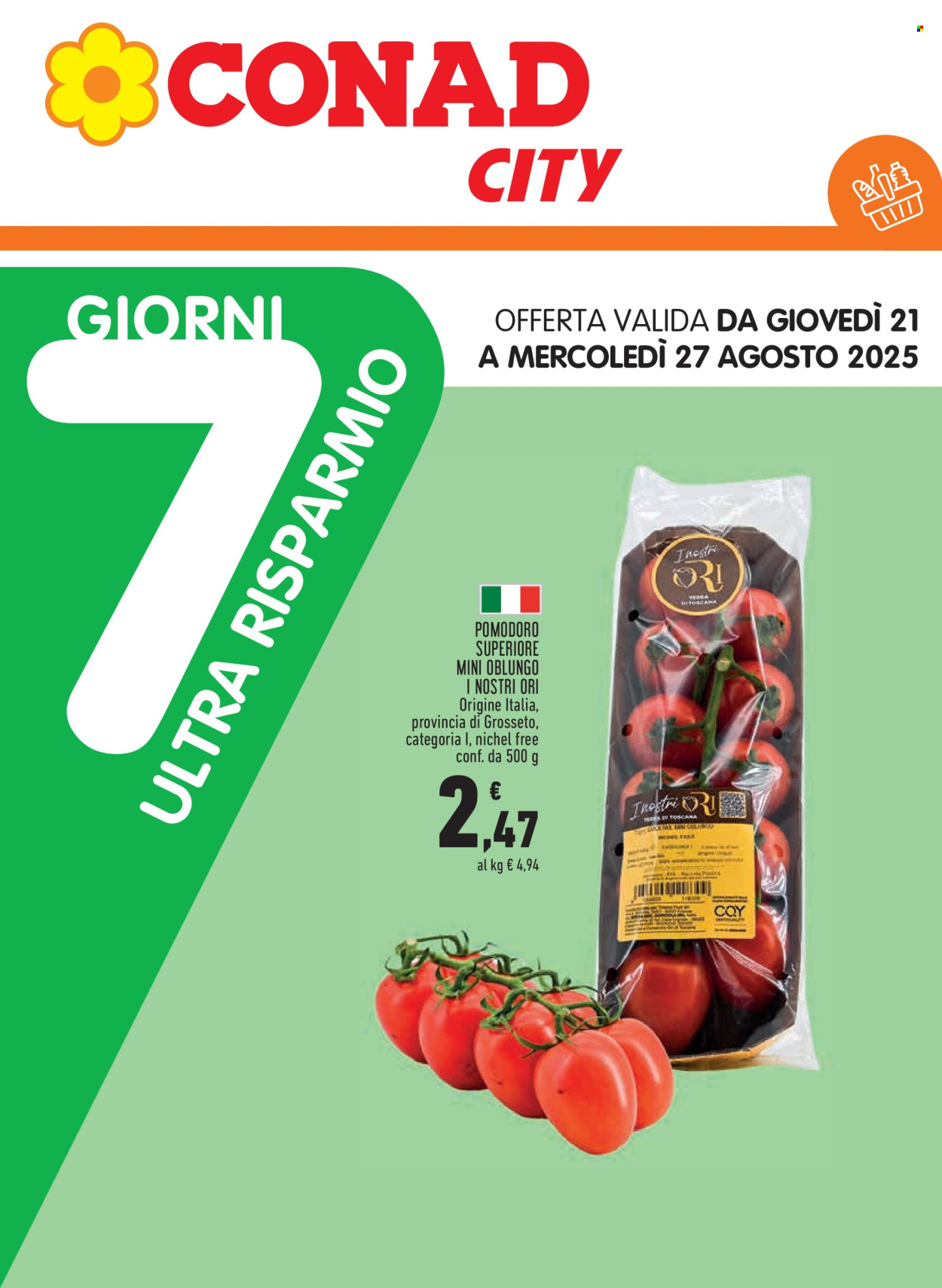 Volantino Conad - 14/8/2025 - 27/8/2025. Pagina 17