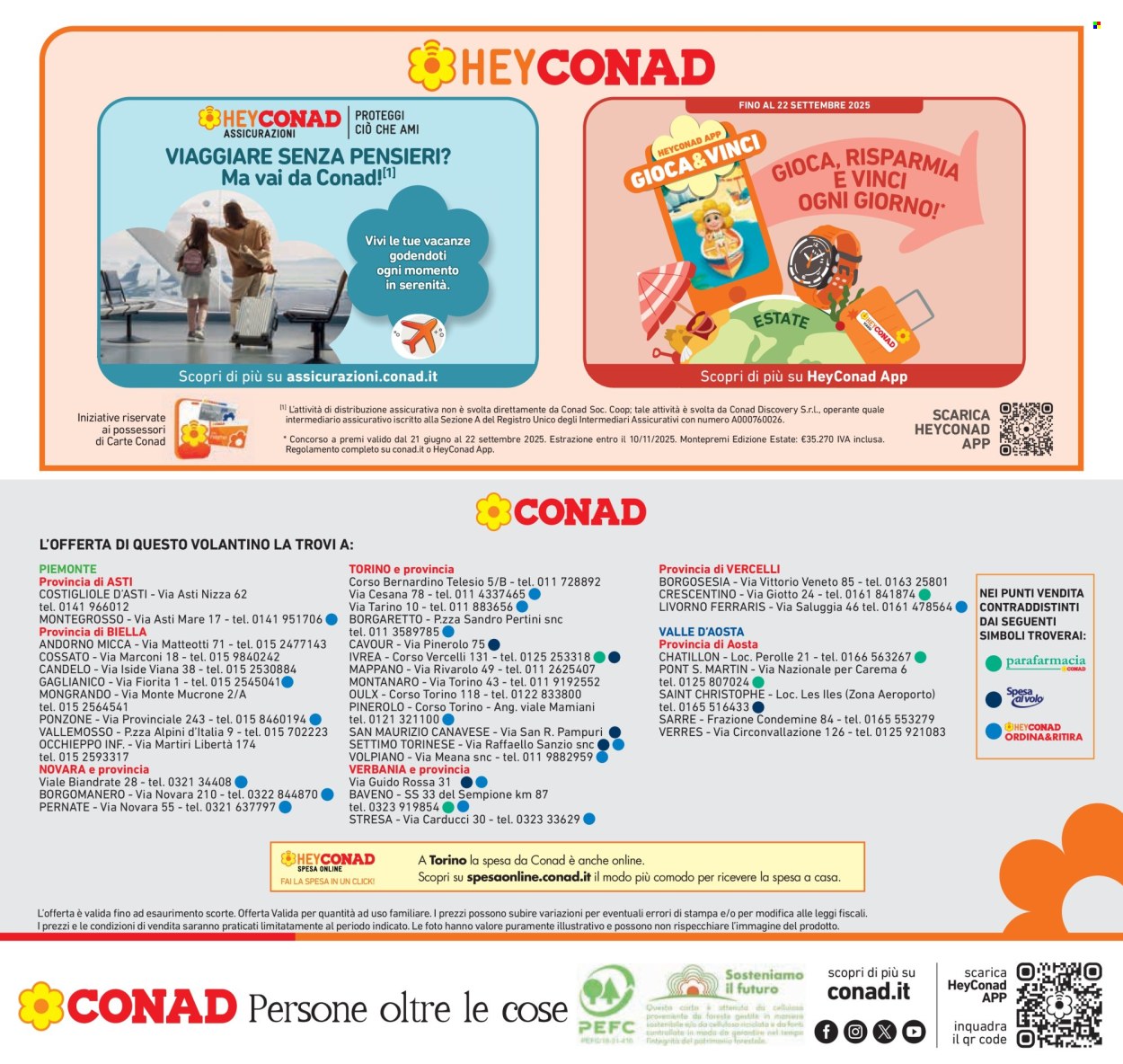 Volantino Conad - 14/8/2025 - 27/8/2025. Pagina 24