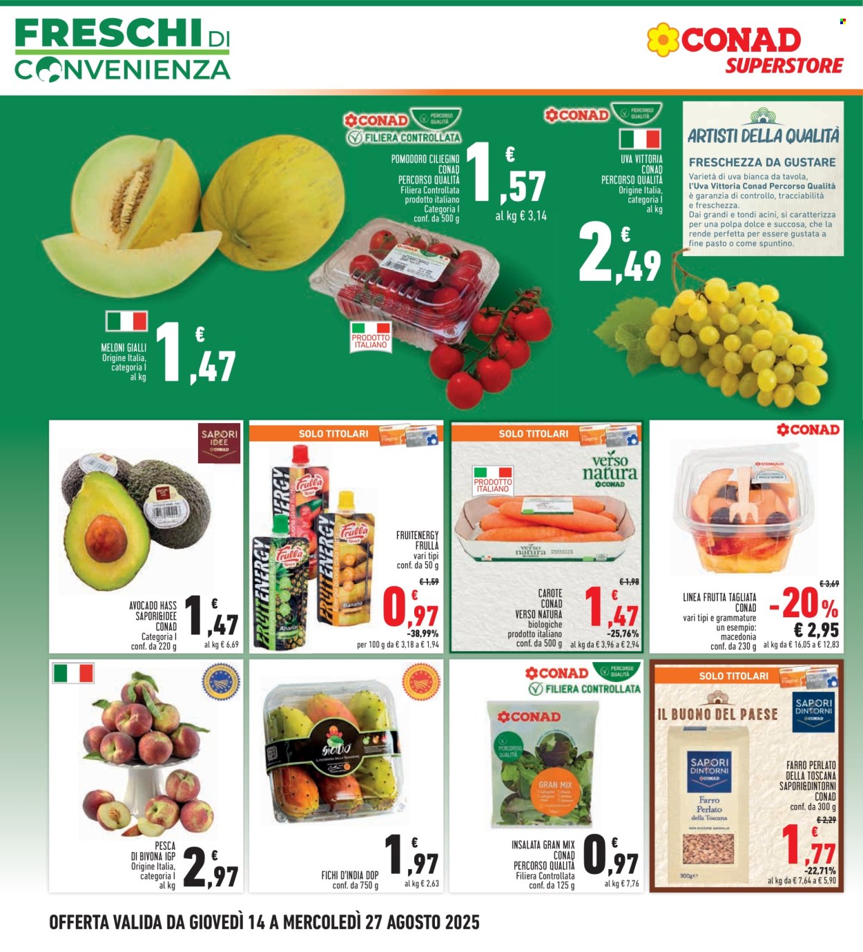 Volantino Conad Superstore - 14/8/2025 - 27/8/2025. Pagina 2