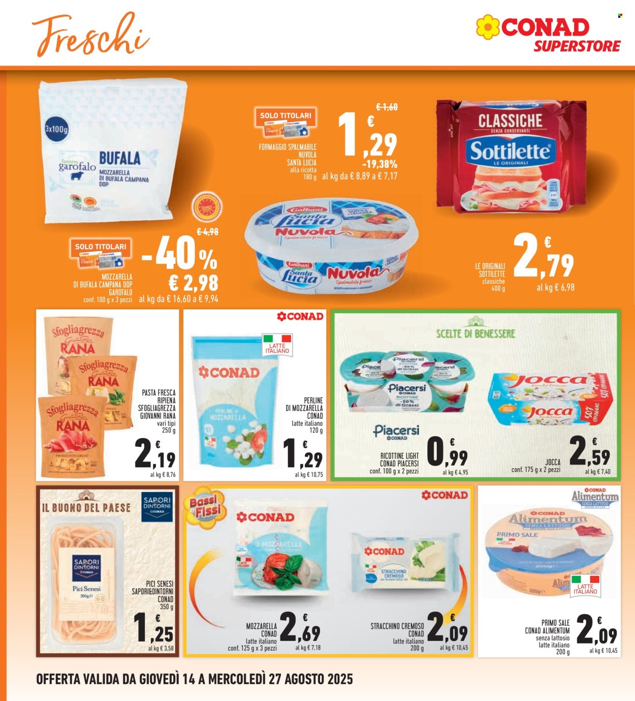 Volantino Conad Superstore - 14/8/2025 - 27/8/2025. Pagina 6