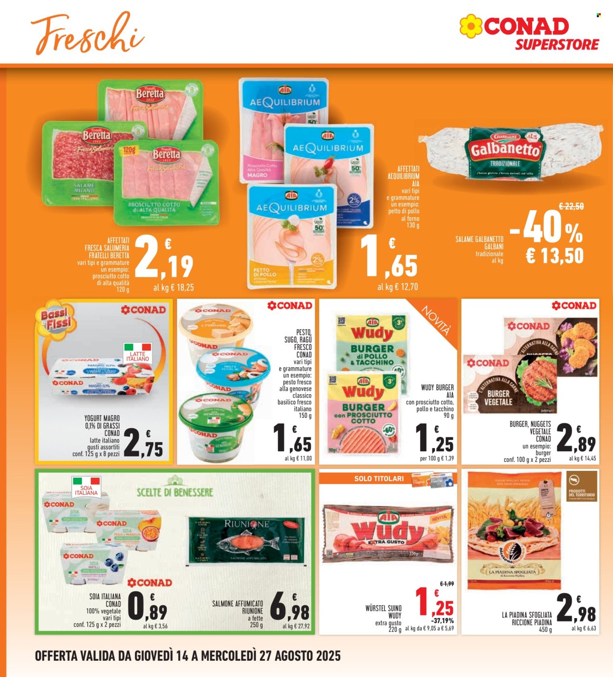 Volantino Conad Superstore - 14/8/2025 - 27/8/2025. Pagina 8