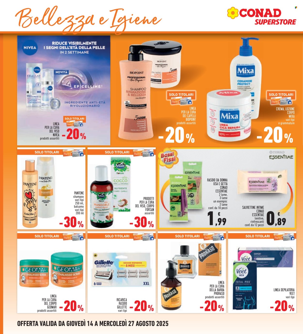 Volantino Conad Superstore - 14/8/2025 - 27/8/2025. Pagina 22
