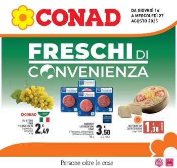 Volantino Conad - 14/8/2025 - 27/8/2025.