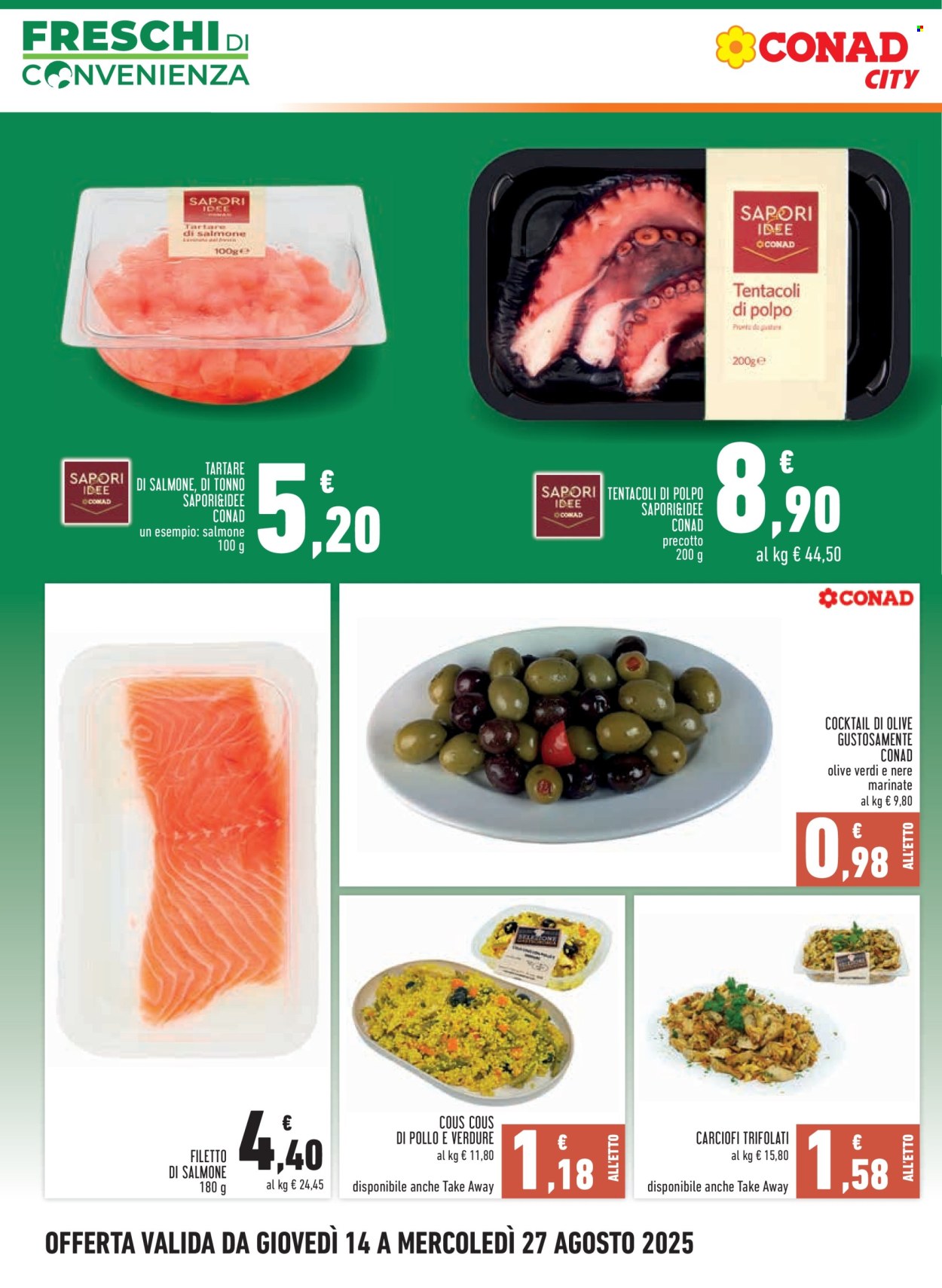 Volantino Conad - 14/8/2025 - 27/8/2025. Pagina 4