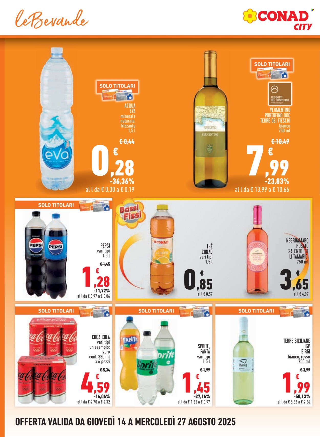 Volantino Conad - 14/8/2025 - 27/8/2025. Pagina 12